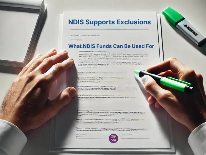 What NDIS Funds Can Be Used For + Exclusions (Oct 3, 2024)